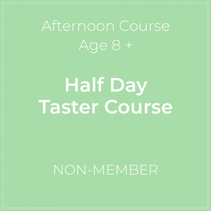 Afternoon Half Day Taster Course for Non Member