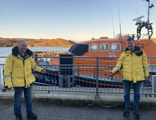 RNLI celebration for Kieran Cotter