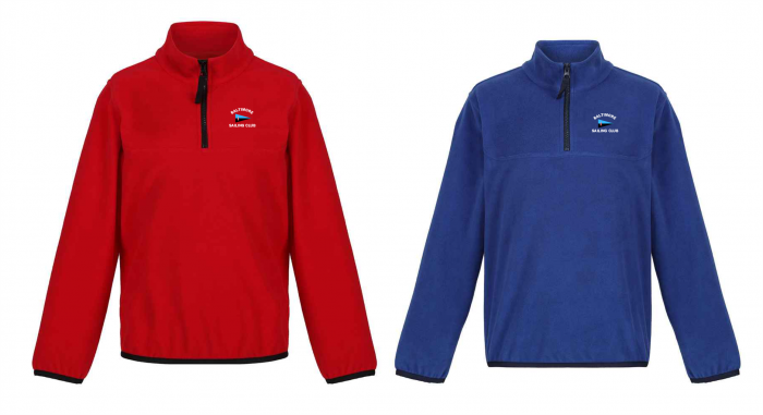 Kids Half Zip Micro Fleece