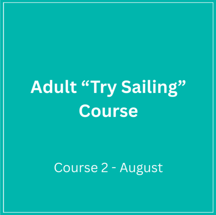 Adult Try Sailing Course 2